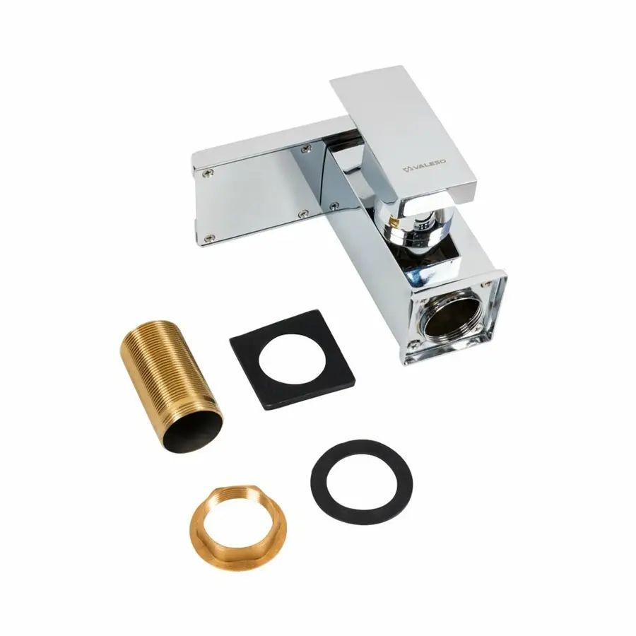 Змішувач для раковини світлодіодний VALESO NSB016 хром