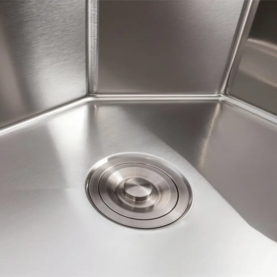 Кухонна мийка нержавійка VALESO Handmade 58*43B (3,0/0.8)