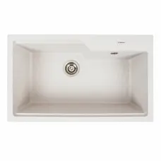 Гранитная мойка для кухни VALESO NIKA 7545 матовая Топаз