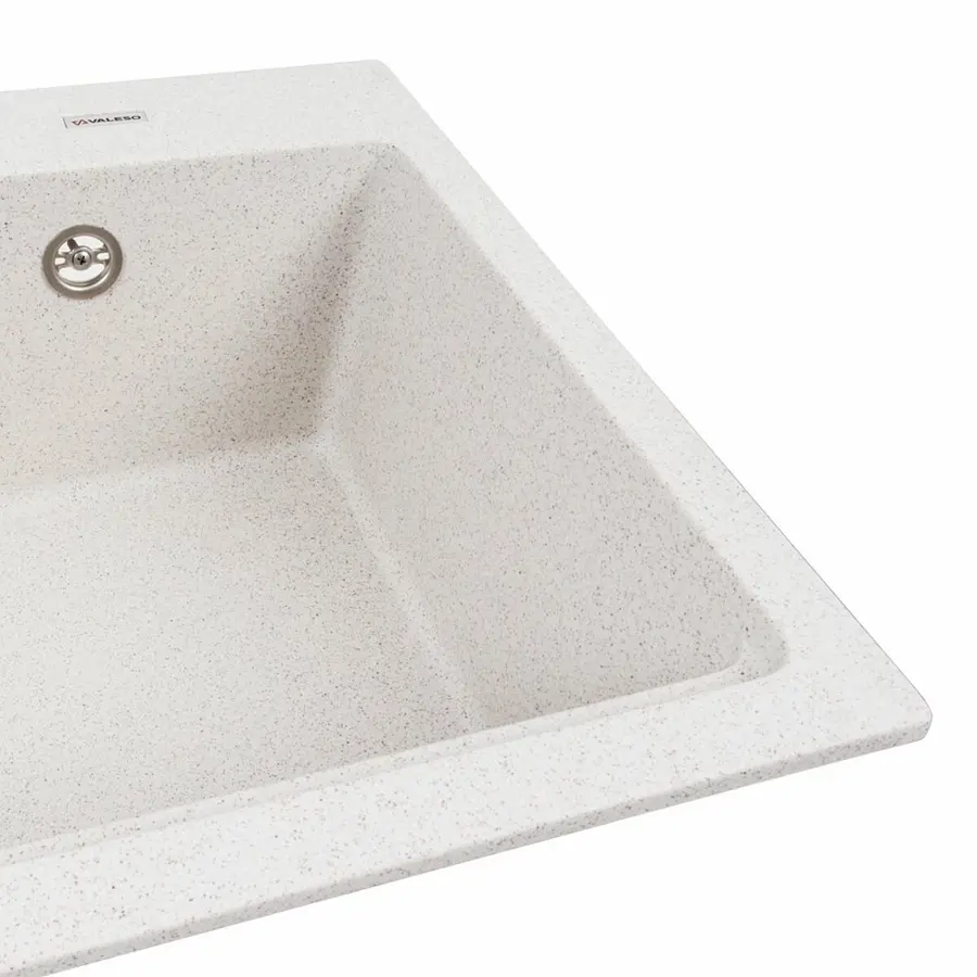 Гранитная мойка для кухни VALESO NIKA 7545 матовая Топаз