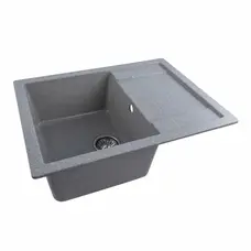 Гранитная мойка для кухни VALESO INTENSO 6550 матовая Серая