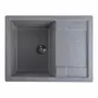 Гранитная мойка для кухни VALESO INTENSO 6550 матовая Серая
