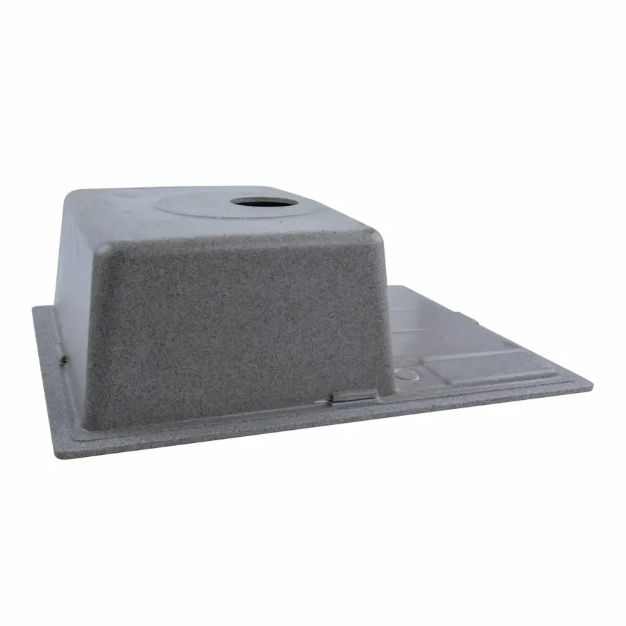 Гранитная мойка для кухни VALESO INTENSO 6550 матовая Серая