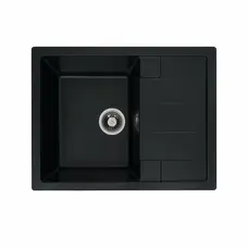 Гранитная мойка для кухни VALESO INTENSO 6550 матовая Черная