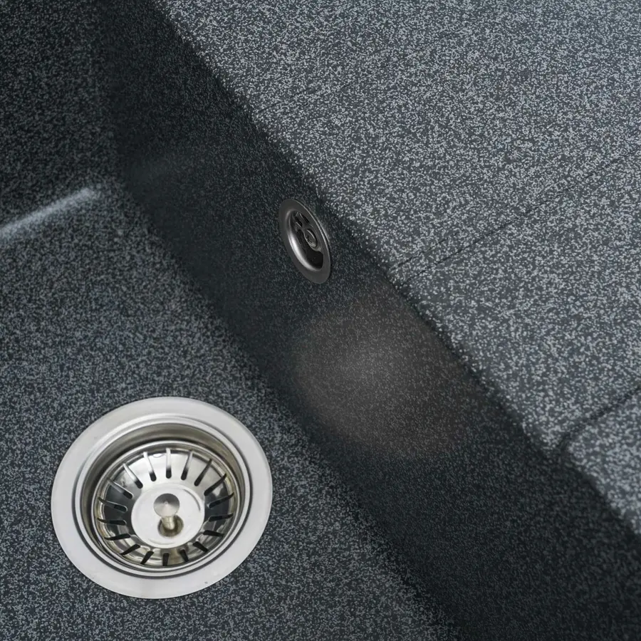 Гранитная мойка для кухни VALESO INTENSO 6550 матовая Графит