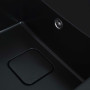 Гранитная мойка для кухни VALESO 7850 CUBE матовая Черная
