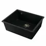 Гранитная мойка для кухни VALESO OASIS 5444 матовая Антрацит