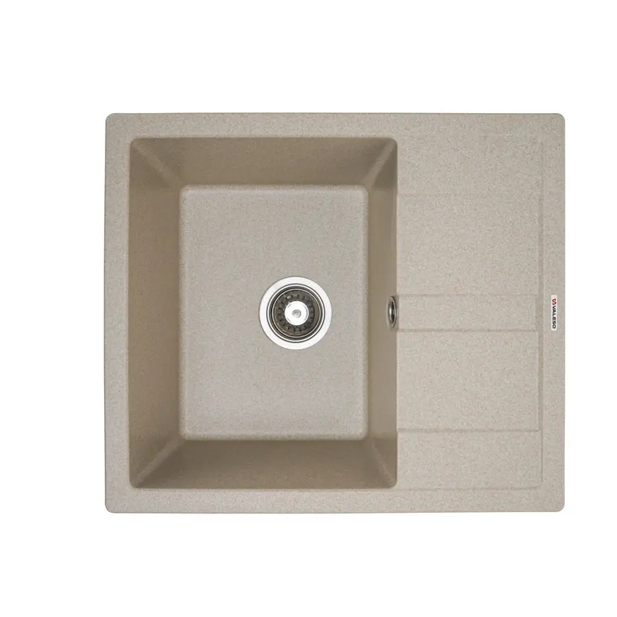 Гранітна мийка для кухні VALESO ARIA 5851 матова Сафарі