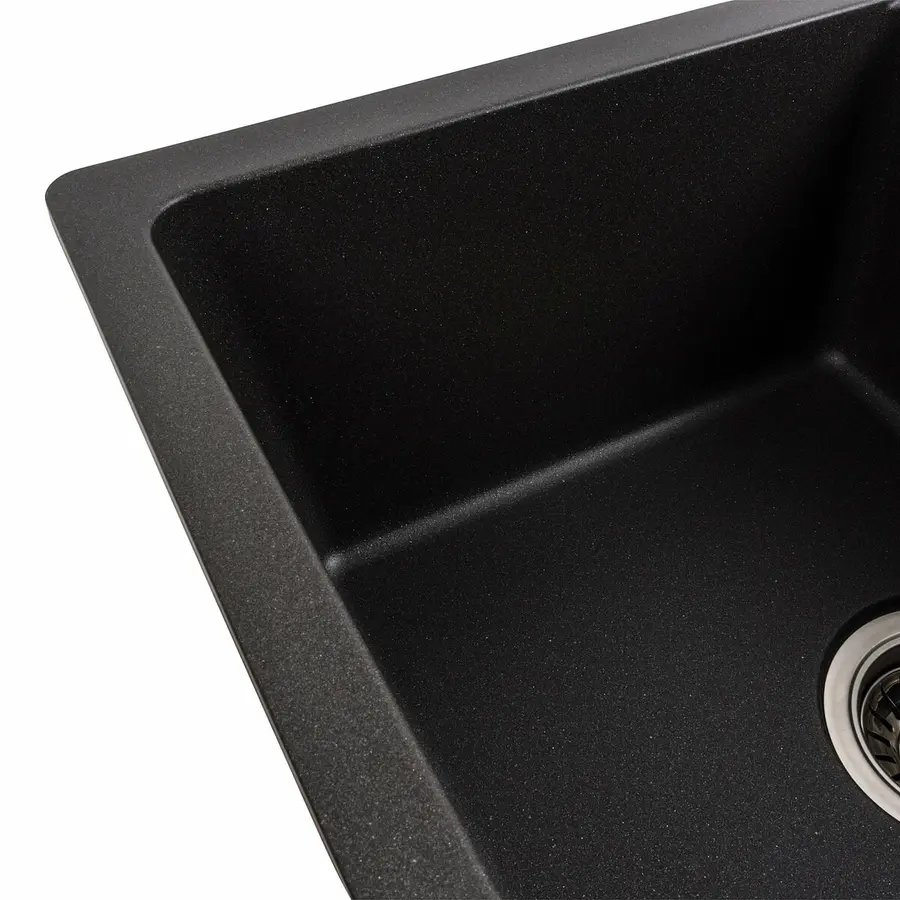 Гранитная мойка для кухни VALESO ZIRKONE 6250 матовая Морион