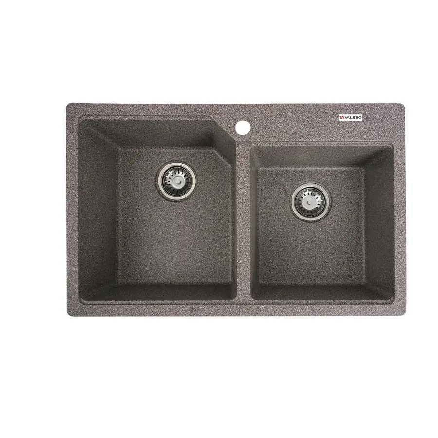 Гранитная мойка для кухни VALESO HARMONY 7850 матовая Микс