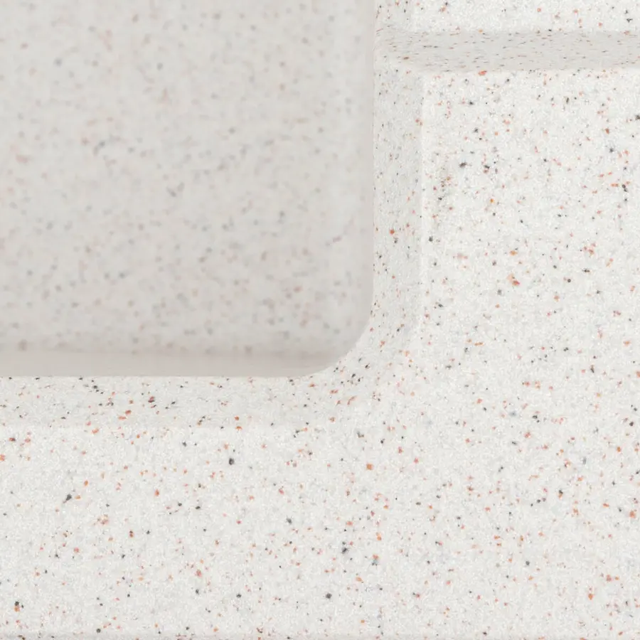 Гранитная мойка для кухни VALESO SOLID 7843 матовая Топаз