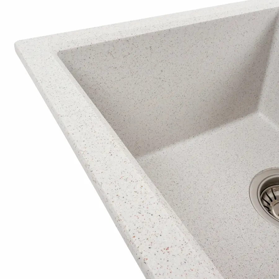 Гранитная мойка для кухни VALESO SOLID 7843 матовая Топаз