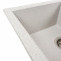 Гранитная мойка для кухни VALESO 7843 SOLID матовый