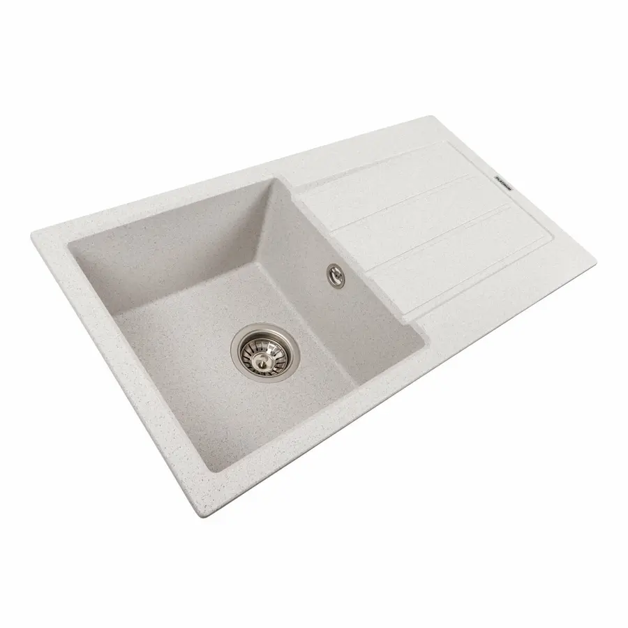 Гранитная мойка для кухни VALESO SOLID 7843 матовая Топаз