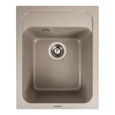Гранитная мойка для кухни VALESO KORRADO 4050 матовая Титан