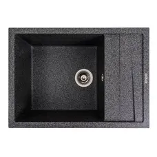 Гранітна мийка для кухні VALESO CASCADA 7050 матова Графіт