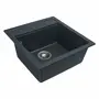 Гранітна мийка для кухні VALESO FIESTA 5149 матова Антрацит