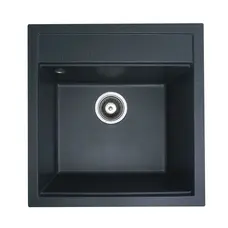 Гранітна мийка для кухні VALESO FIESTA 5149 матова Антрацит