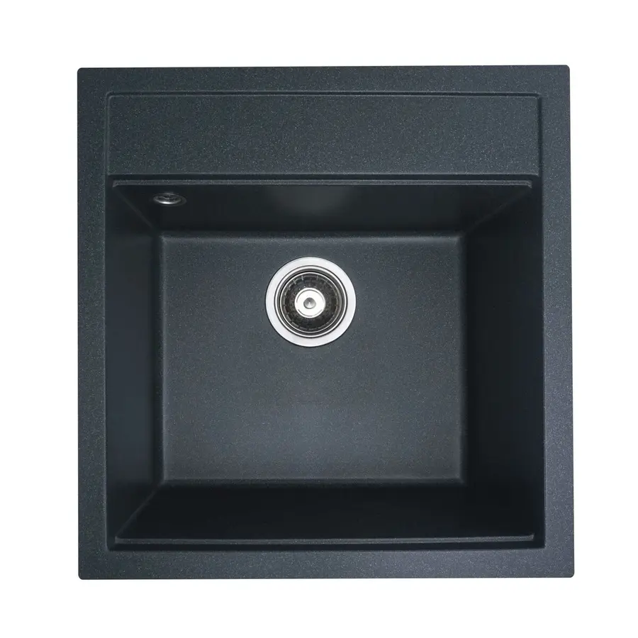 Гранітна мийка для кухні VALESO FIESTA 5149 матова Антрацит
