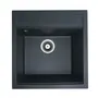 Гранітна мийка для кухні VALESO FIESTA 5149 матова Антрацит