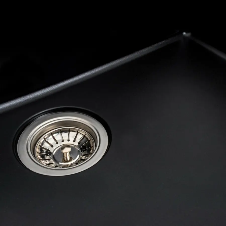 Гранітна мийка для кухні VALESO BOGEMA 7850 матова Чорна