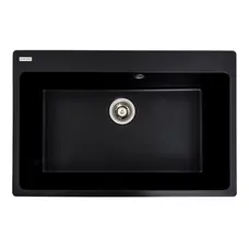 Гранітна мийка для кухні VALESO BOGEMA 7850 матова Чорна