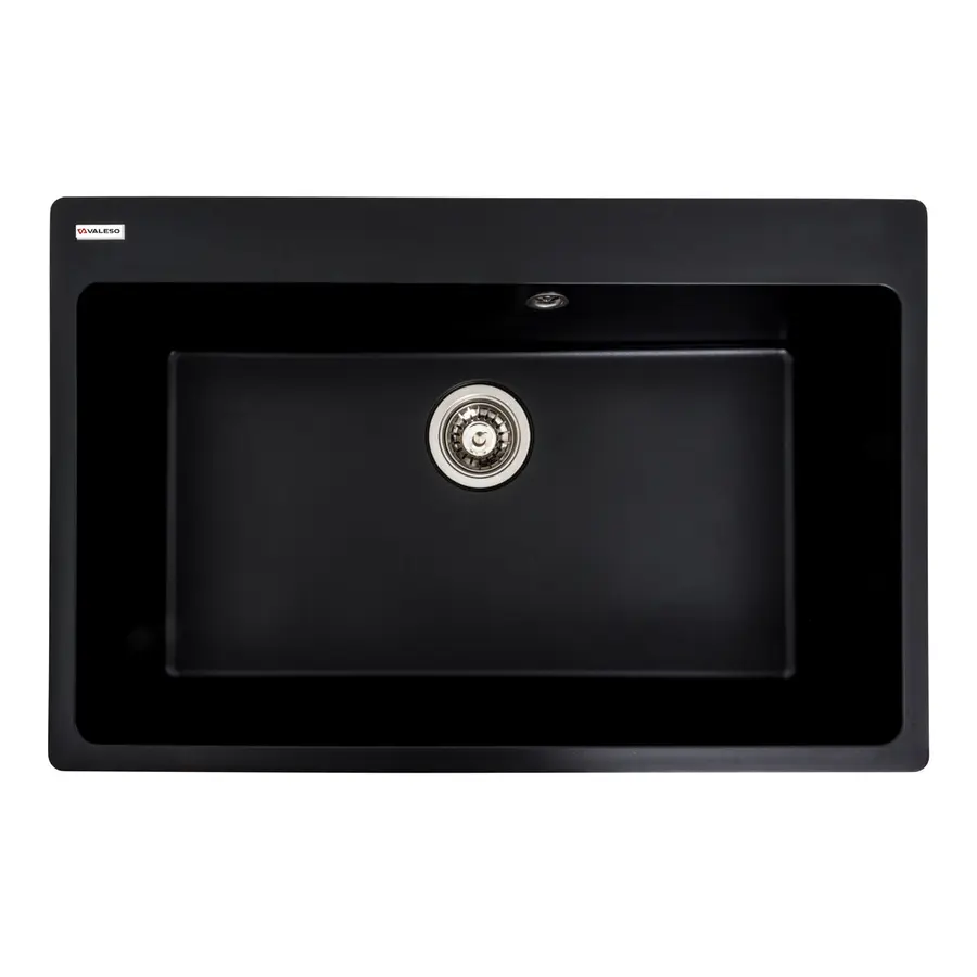 Гранітна мийка для кухні VALESO BOGEMA 7850 матова Чорна