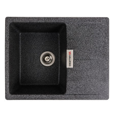 Гранитная мойка для кухни VALESO 6250 ZIRKONE матовый Графит