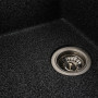 Гранитная мойка для кухни VALESO 6250 ZIRKONE матовый Графит