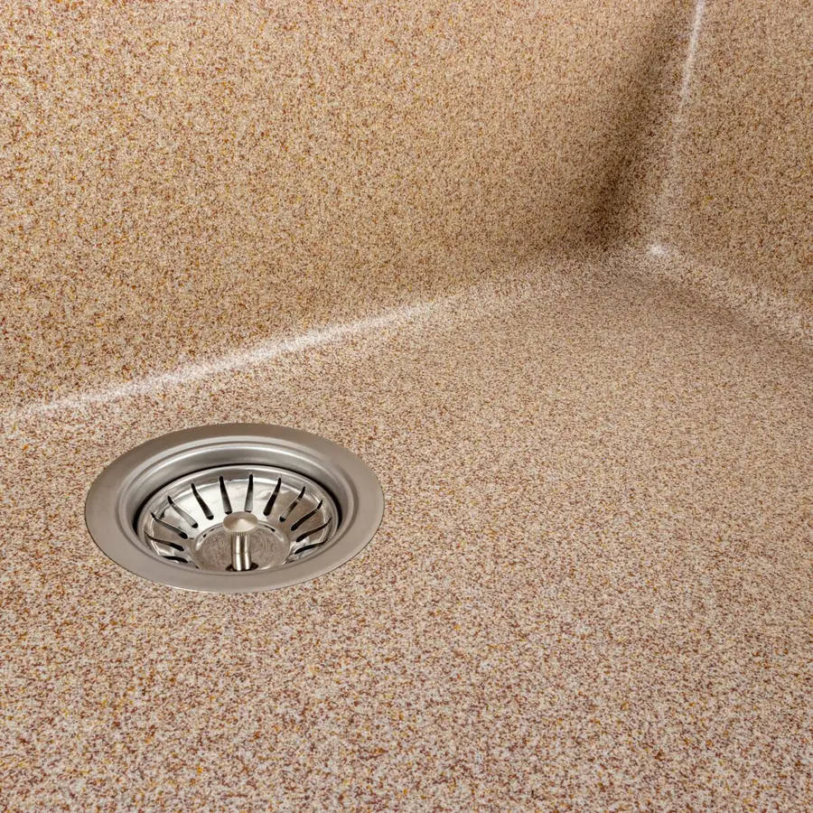 Гранітна мийка для кухні VALESO PARUANA 7945 матова Карамель