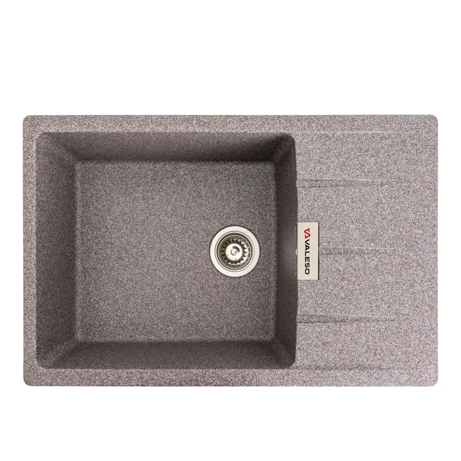 Гранитная мойка для кухни VALESO ROMA 7850 матовая Микс