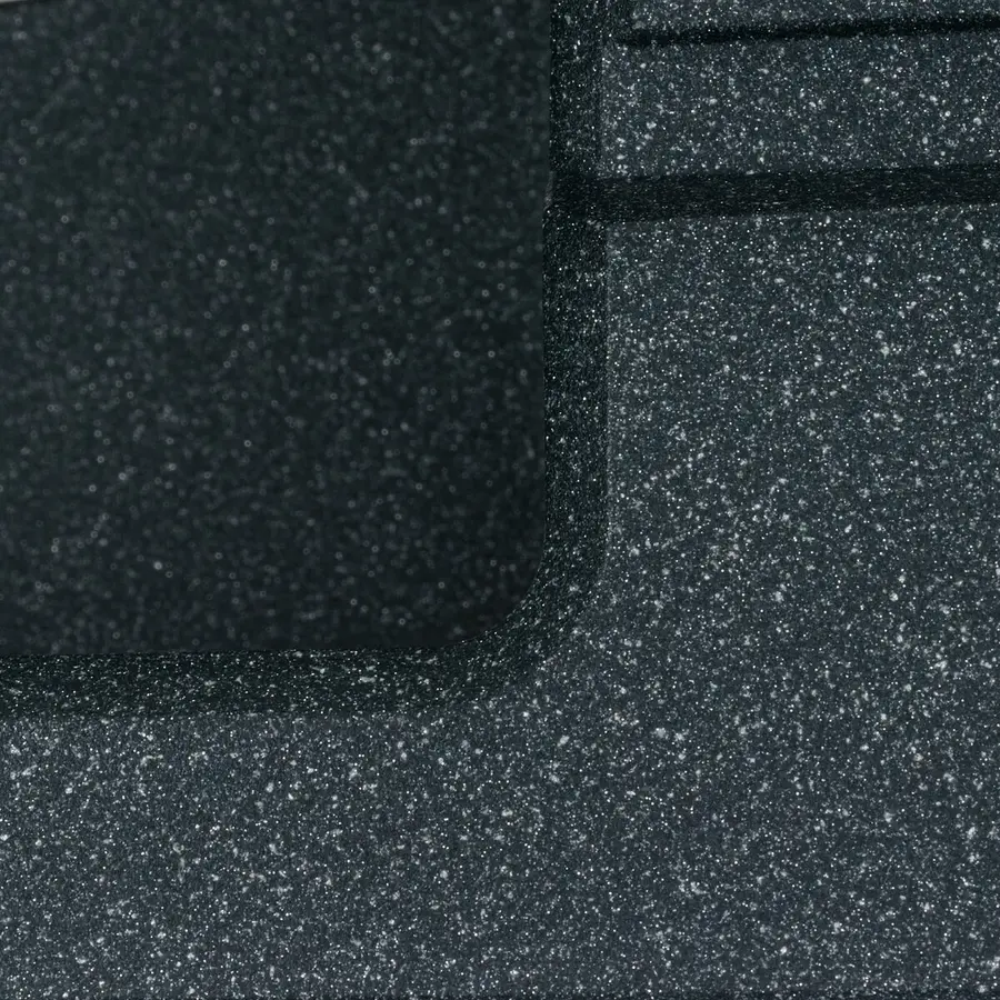 Гранитная мойка для кухни VALESO SOLID 7843 матовая Антрацит