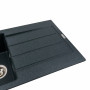 Гранитная мойка для кухни VALESO 7843 SOLID матовый Антрацит
