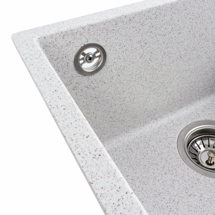 Гранитная мойка для кухни VALESO RUBA 4040 матовая Топаз