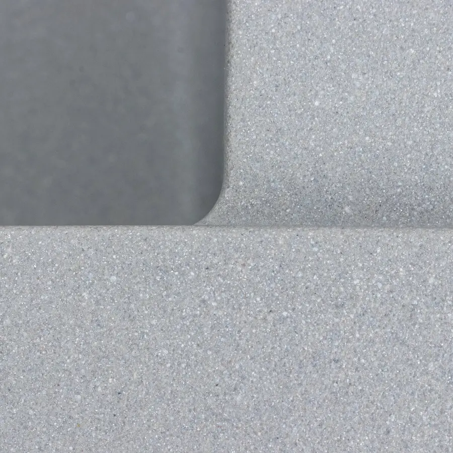 Гранітна мийка для кухні VALESO CASCADA 7050 матова Сірий металік