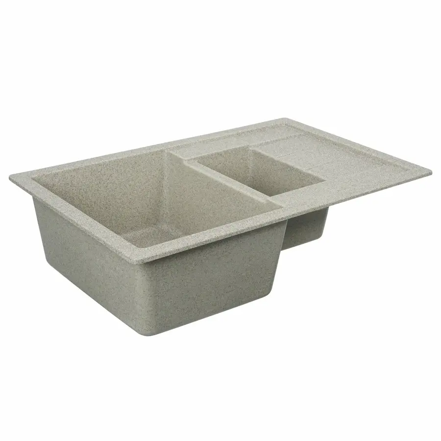 Гранитная мойка для кухни VALESO TOSKANA 7850W матовая Карамель