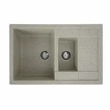 Гранітна мийка для кухні VALESO TOSKANA 7850W матова Карамель