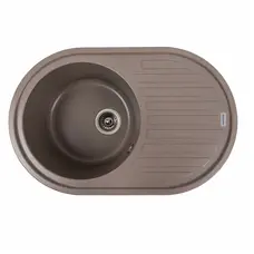 Гранітна мийка для кухні VALESO LIRA 7750 матова Дюна