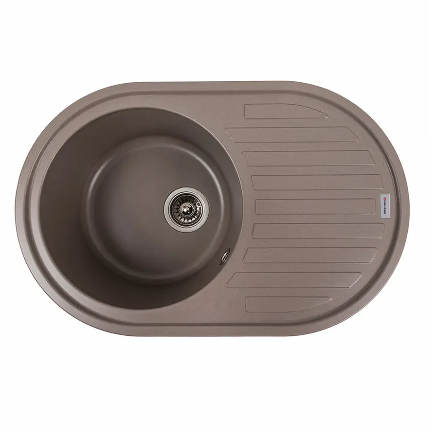 Гранітна мийка для кухні VALESO LIRA 7750 матова Дюна