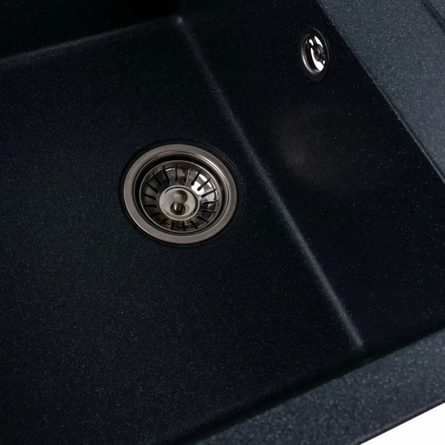 Гранитная мойка для кухни VALESO SELENA 7950 матовая Антрацит