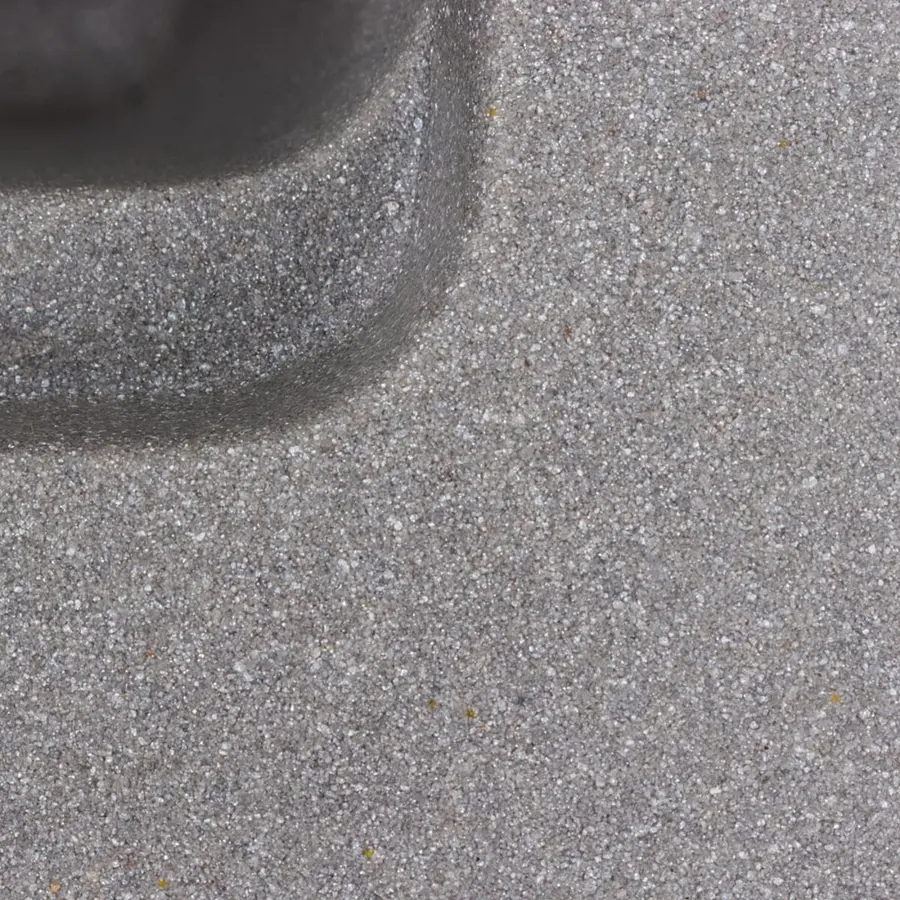 Гранитная мойка для кухни VALESO NIKA 7545 матовая Серый муссон