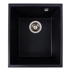 Гранитная мойка для кухни VALESO ROXY 3744 матовая Карбон