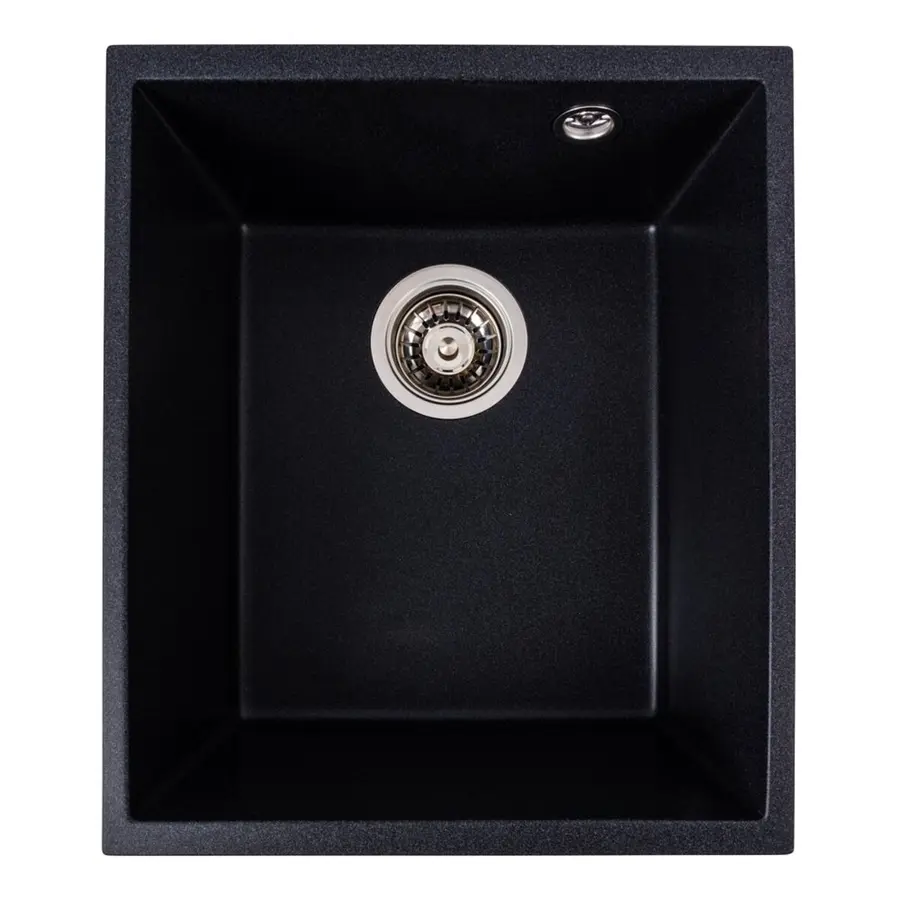 Гранитная мойка для кухни VALESO ROXY 3744 матовая Карбон