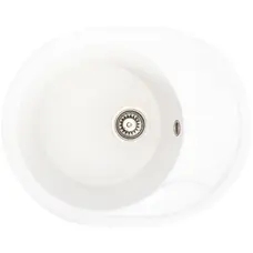 Гранитная мойка для кухни VALESO ONYX 5847 матовая Белоснежная