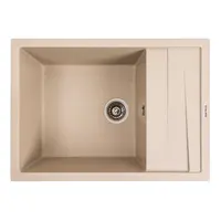 Гранітна мийка для кухні VALESO CASCADA 7050 матова Сафарі