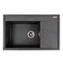 Гранітна мийка для кухні VALESO AZURIT 7950 матова Графіт