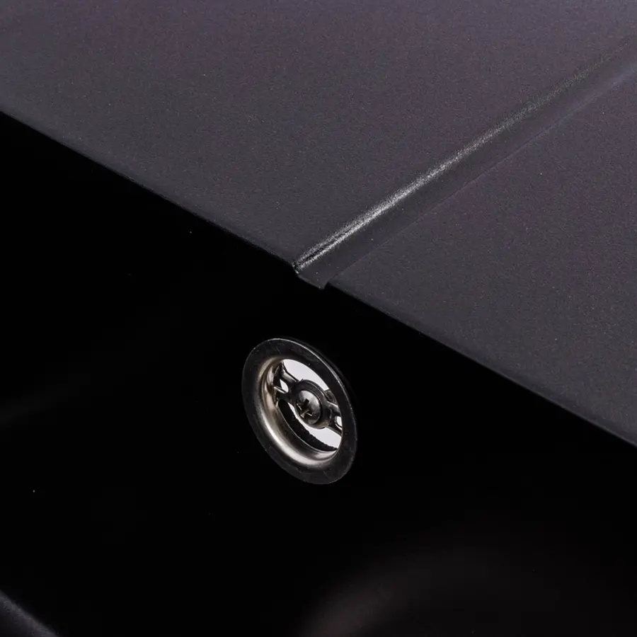 Гранітна мийка VALESO CRIPTA 6550 матова Чорна