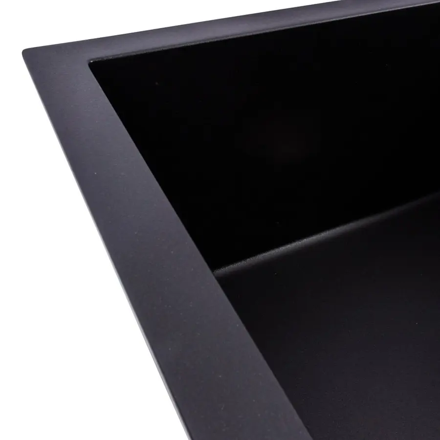 Гранітна мийка VALESO CRIPTA 6550 матова Чорна