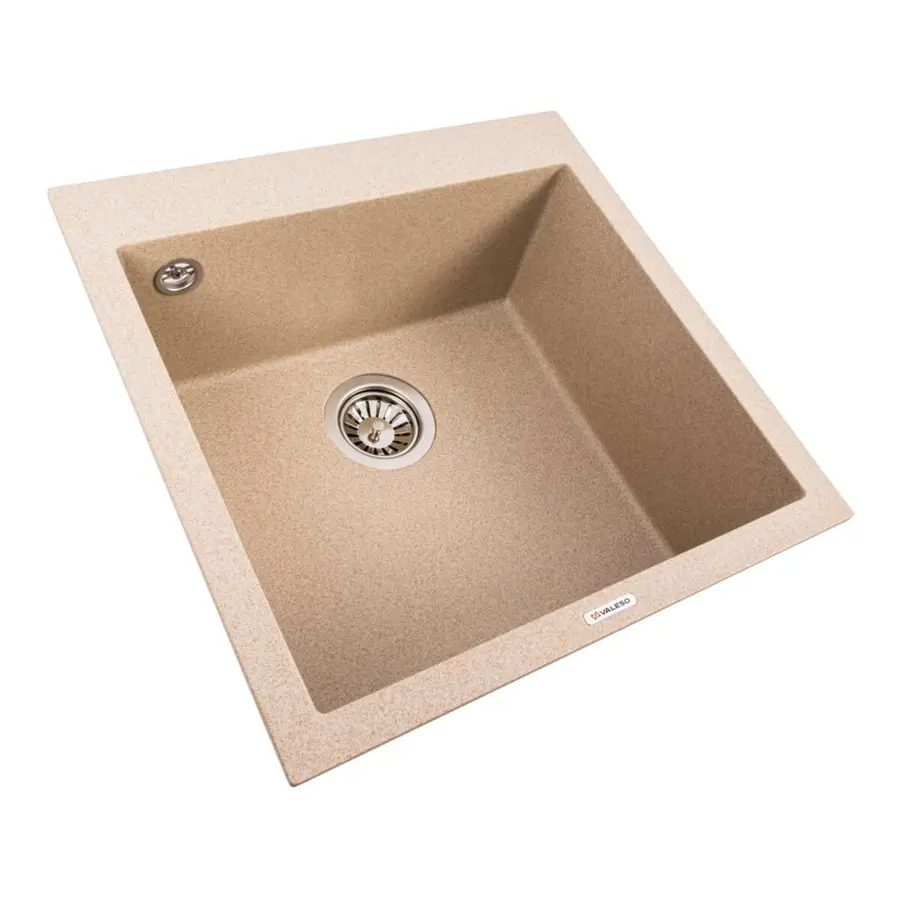 Гранитная мойка для кухни VALESO GALAX 5050 матовая Сафари