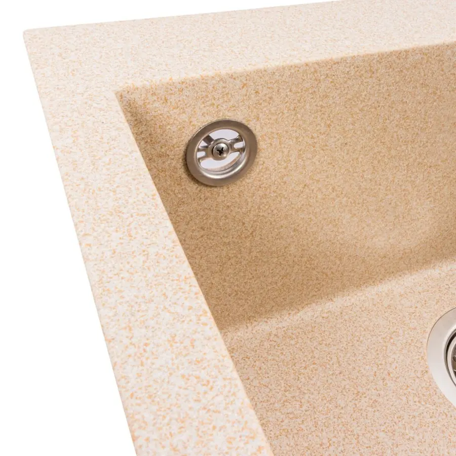 Гранитная мойка для кухни VALESO GALAX 5050 матовая Сафари